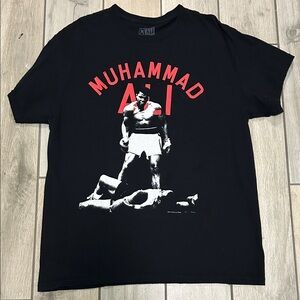 Muhammad Ali Black Graphic T-Shirt